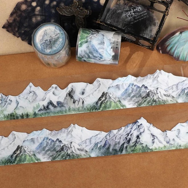 Snowy Mountain 2 PET tape