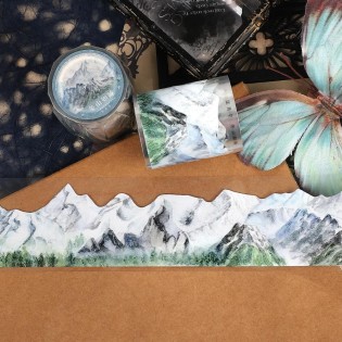 Snowy Mountain 2 PET tape