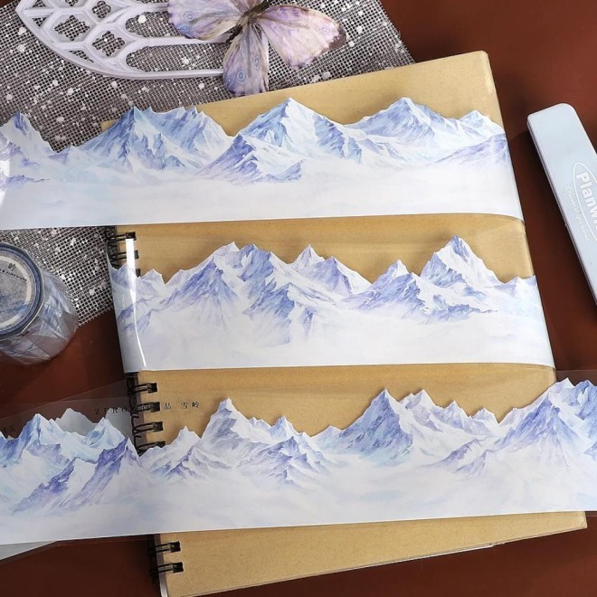 Snowy Mountain PET tape