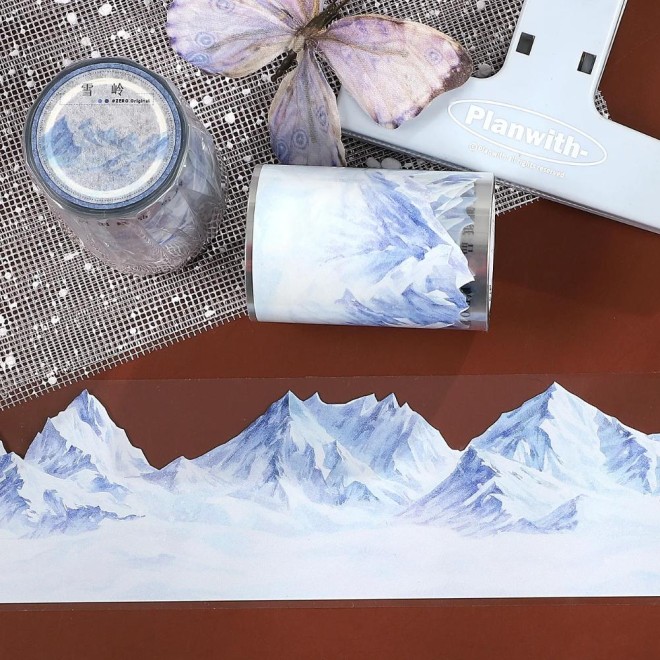 Snowy Mountain PET tape