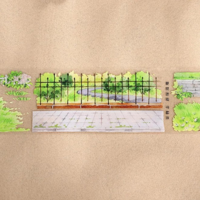 Garden Terrace PET tape