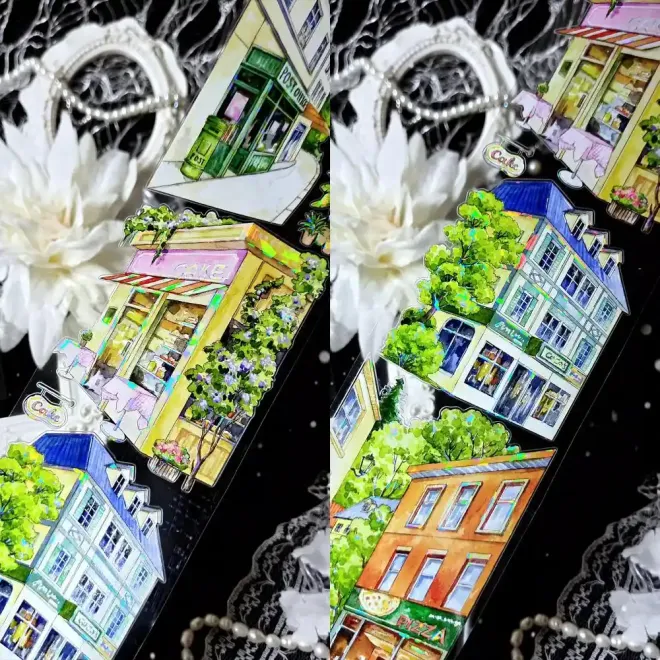 Corner store shell light  die cut PET TAPE 