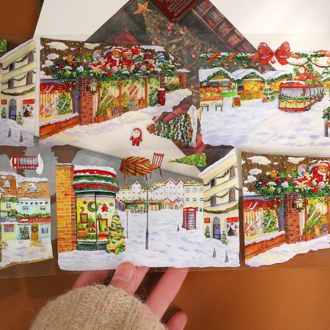 Christmas Town PET tape