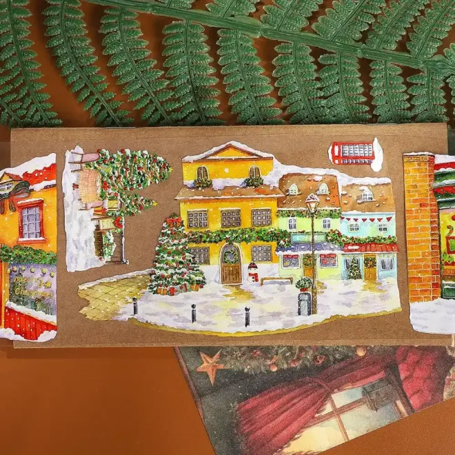 Christmas Town PET tape