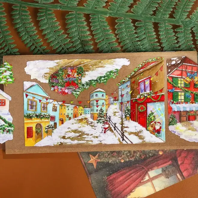 Christmas Town PET tape