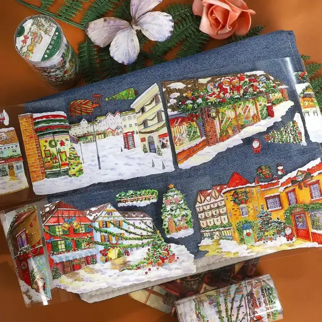 Christmas Town PET tape