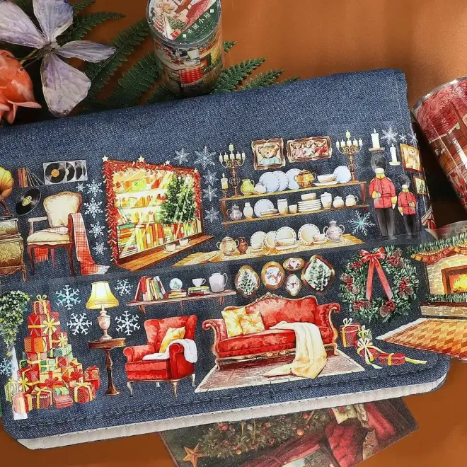 Christmas Cabin PET TAPE