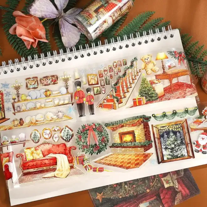 Christmas Cabin PET TAPE