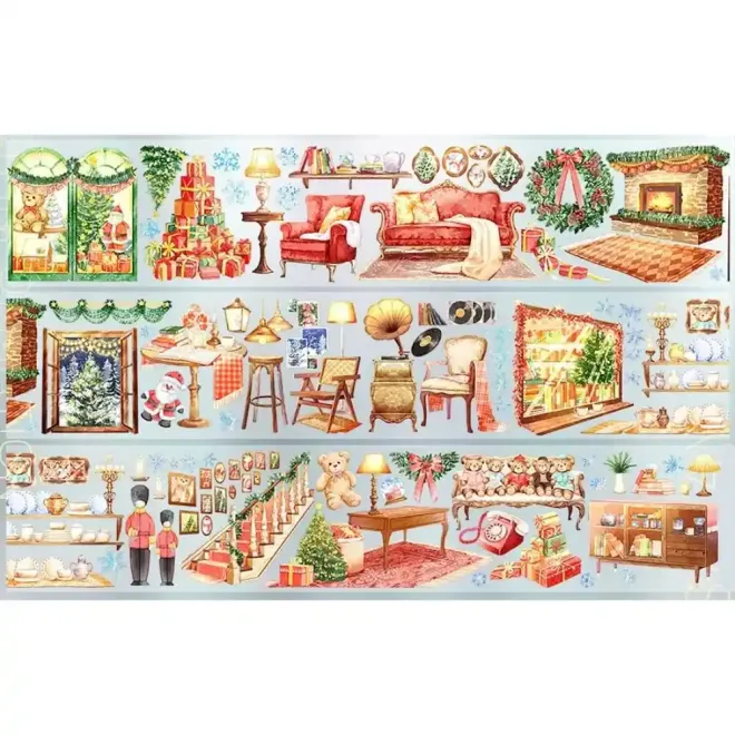 Christmas Cabin PET TAPE