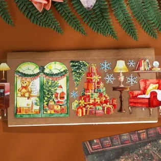 Christmas Cabin PET TAPE