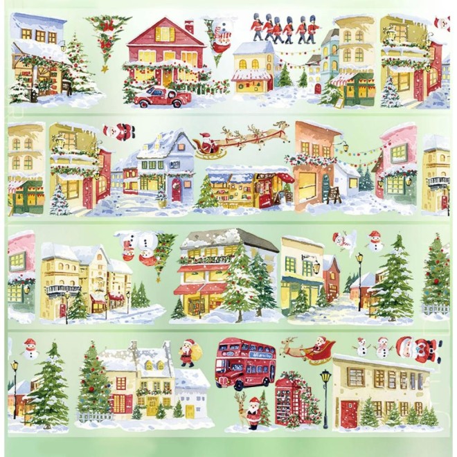 Christmas Street PET tape