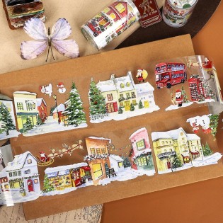 Christmas Street PET tape