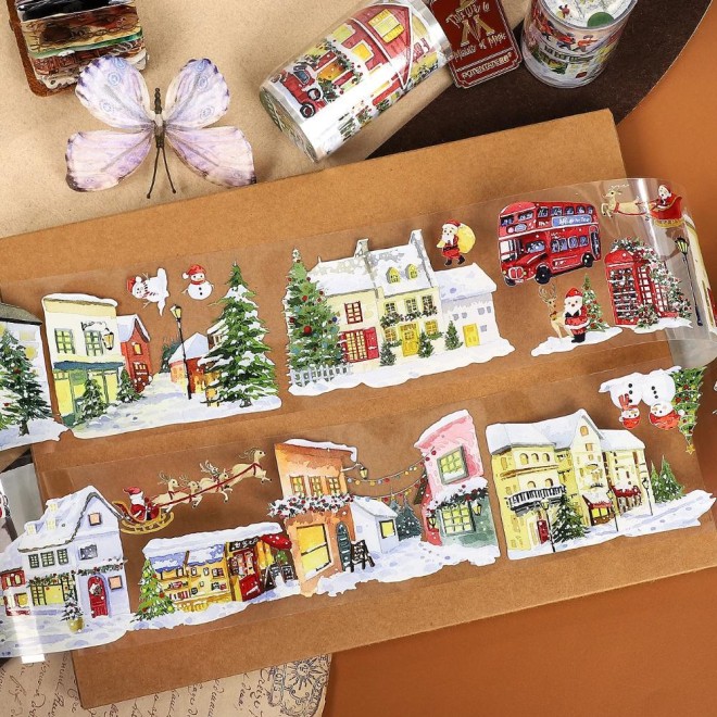 Christmas Street PET tape