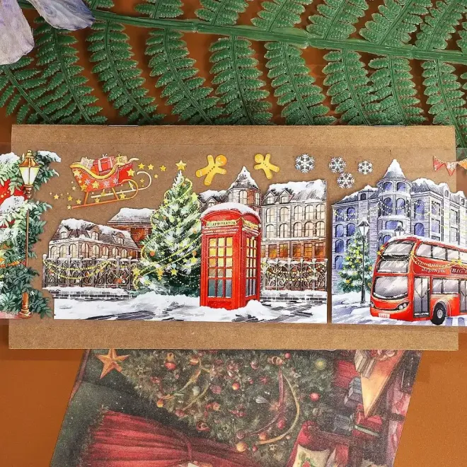 Christmas at London PET tape