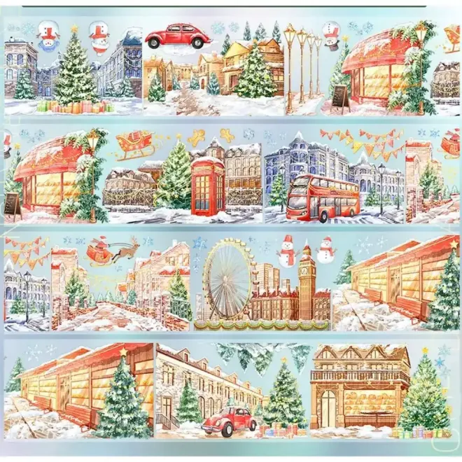 Christmas at London PET tape