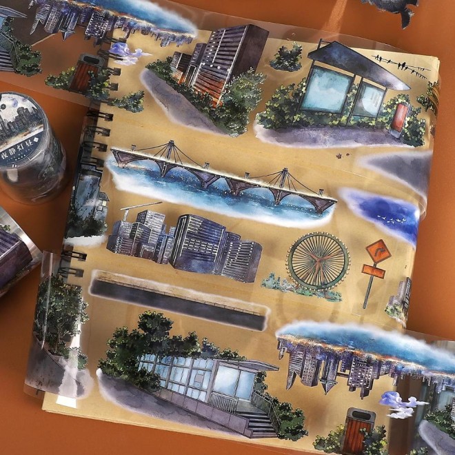 Night City Lights PET tape