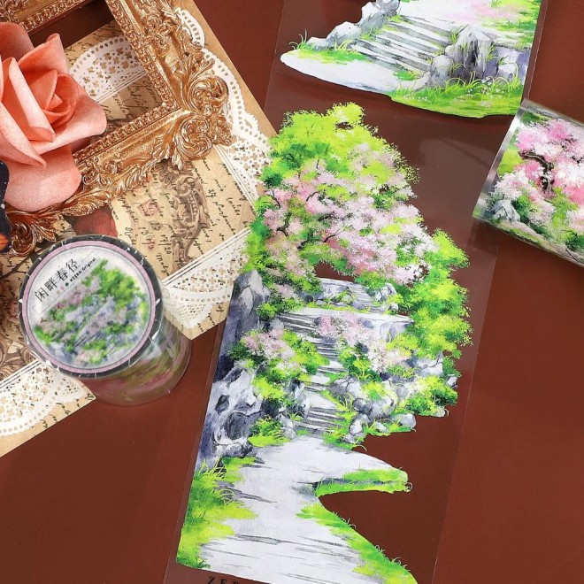 Chinese Spring Garden PET tape