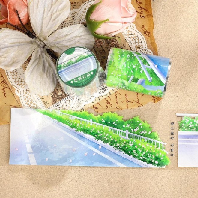 Flower Walkpath PET tape