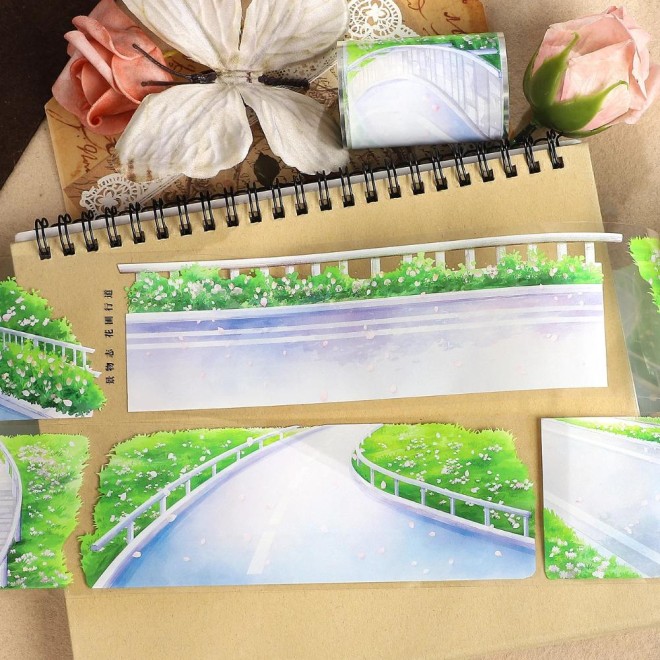 Flower Walkpath PET tape