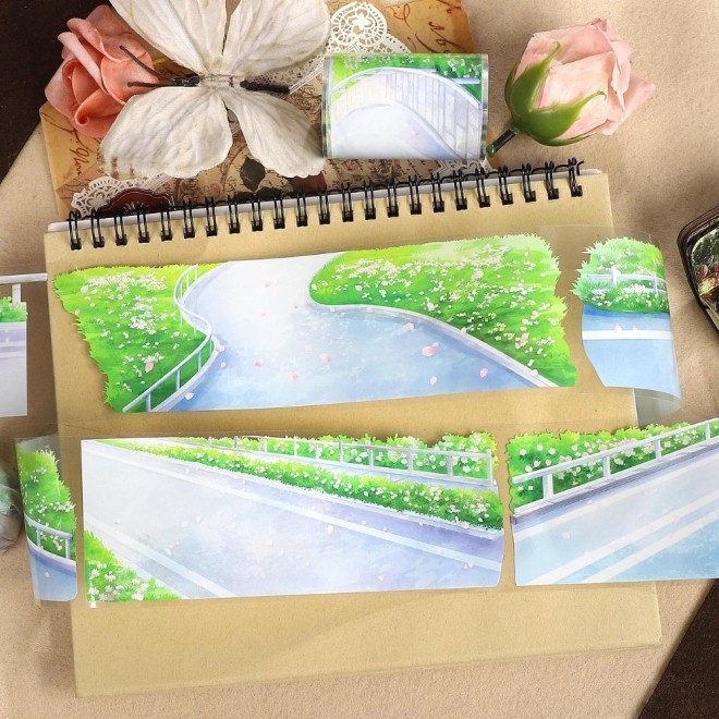 Flower Walkpath PET tape