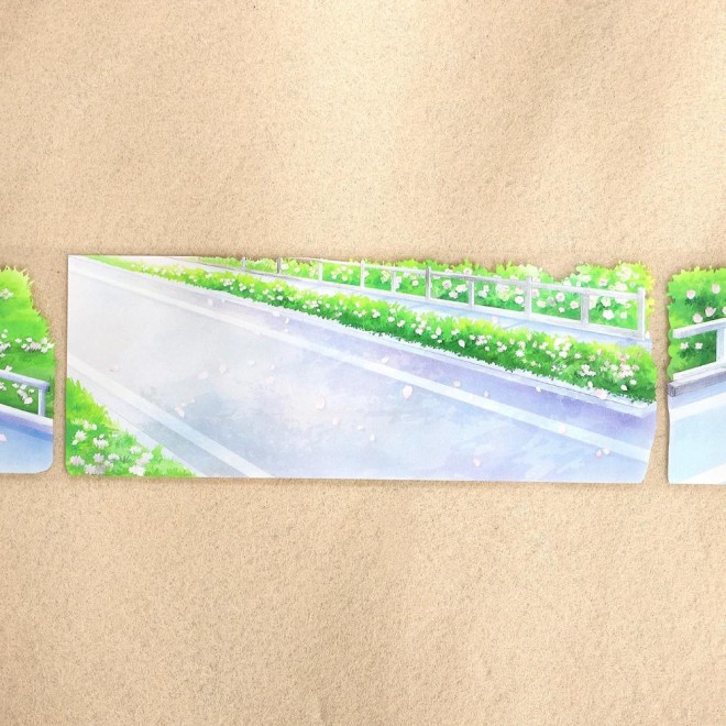 Flower Walkpath PET tape