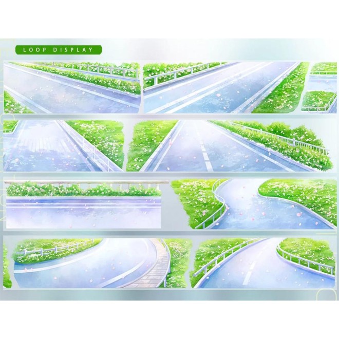 Flower Walkpath PET tape