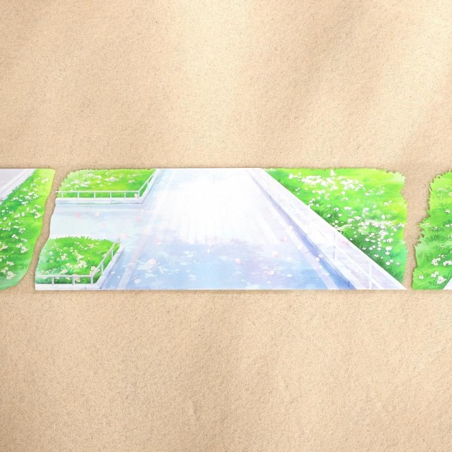 Flower Walkpath PET tape