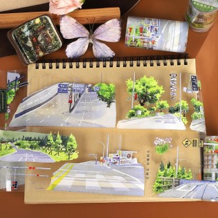 Down The Street PET TAPE