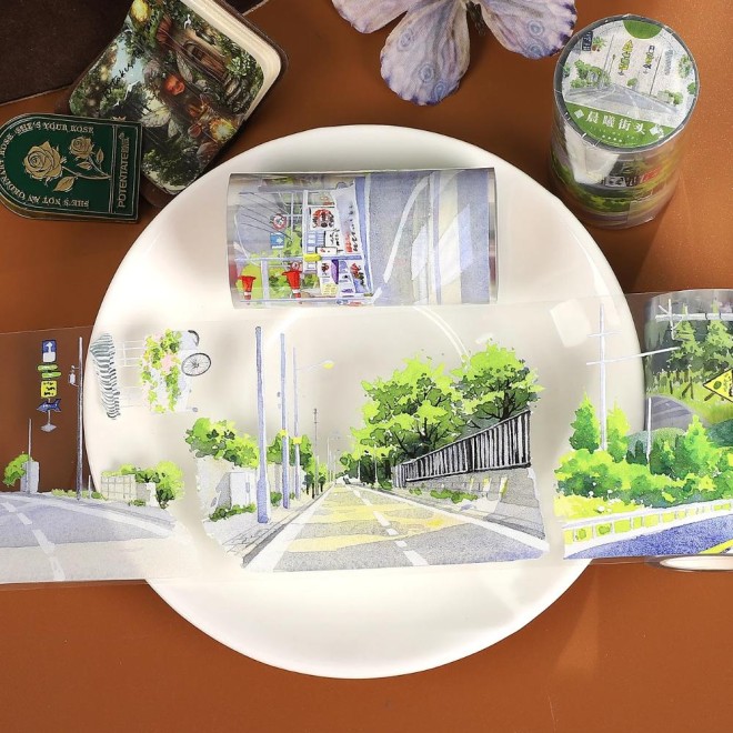 Down The Street PET TAPE