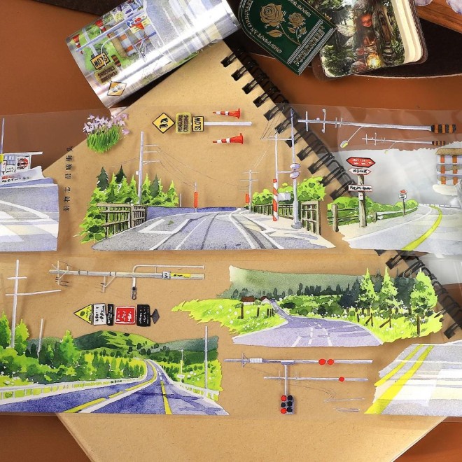 Down The Street PET TAPE