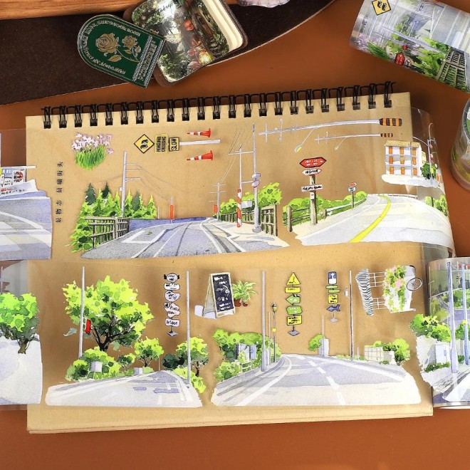 Down The Street PET TAPE