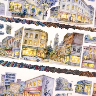 Midnight City Shell PET tape