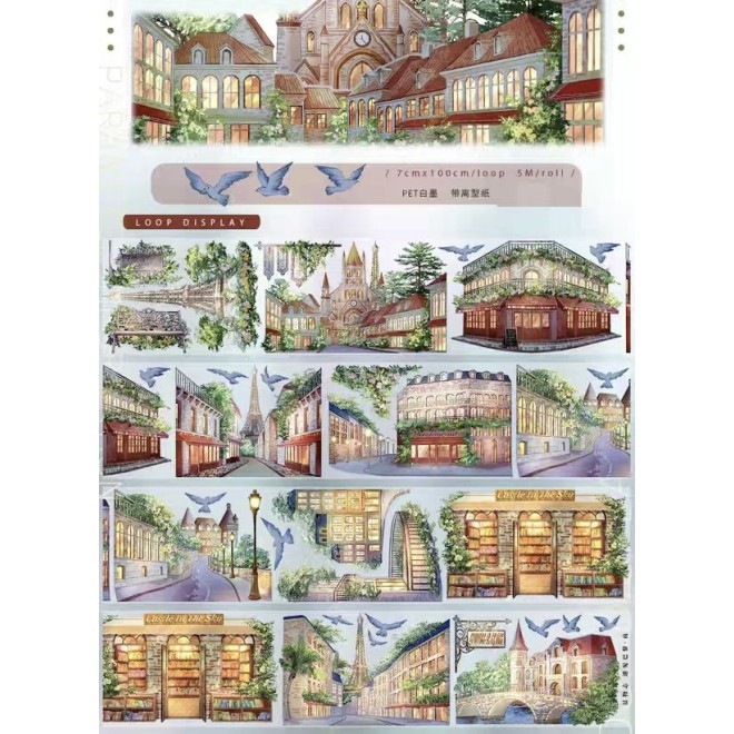 Paris at Night PET tape