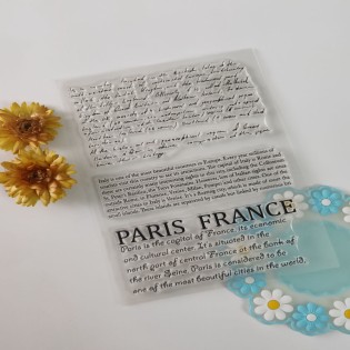 Silicone Clear Stamp 01