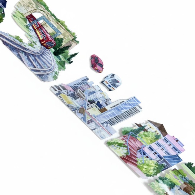 Urban Bridges PET tape