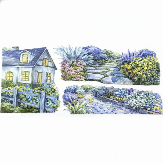 Moonlight Garden House PET tape