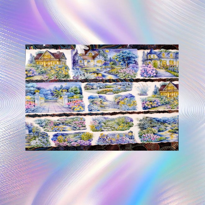 Moonlight Garden House PET tape