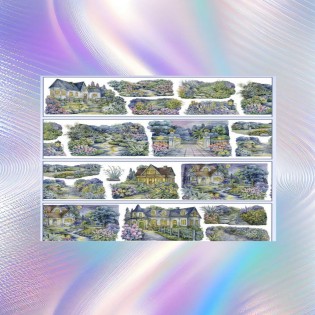 Moonlight Garden House PET tape