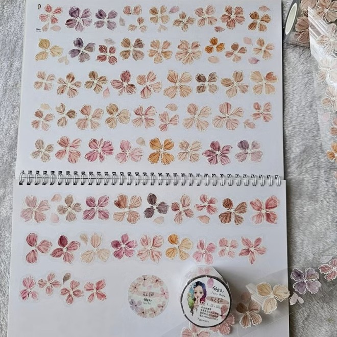 Flower Scroll PET tape