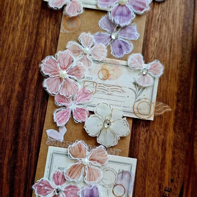 Flower Scroll PET tape