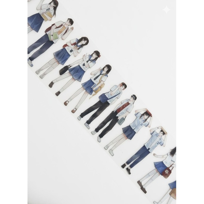 Korean School Kids PET tape