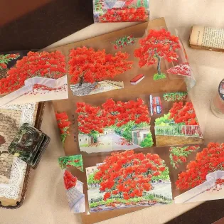 Red Pavilion Glossy PET tape