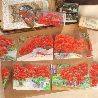 Red Pavilion Glossy PET tape