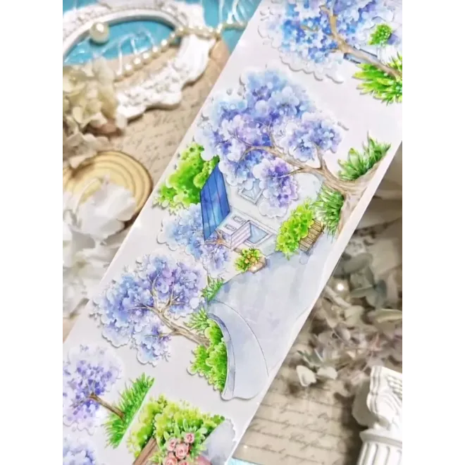 Blue street PET tape