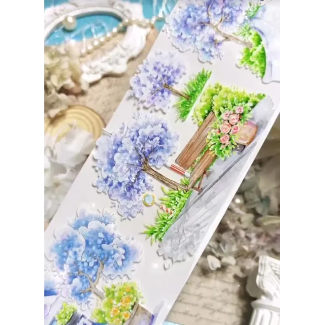 Blue street PET tape