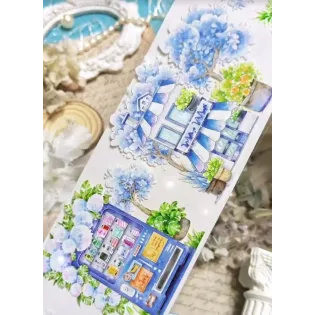 Blue street PET tape