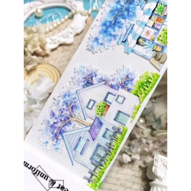 Blue street PET tape