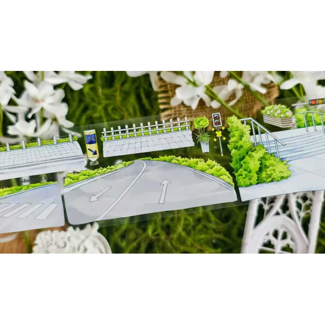 City Foot Prints PET tape