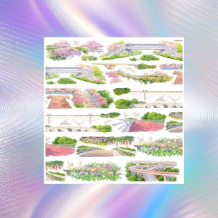 Hanging Garden PET tape