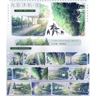 Light and Shadow Railtrack PET tape